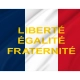 France Liberté Egalité Fraternité Flag for Indoor & Outdoor Use - Imagine 2