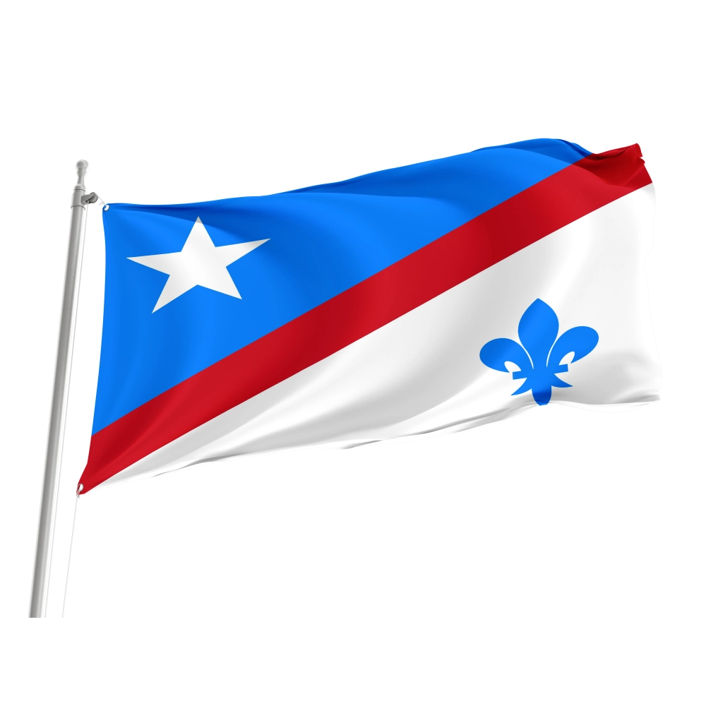 Franco American Flag for Indoor & Outdoor Use