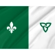Franco Ontarian Flag for Indoor & Outdoor Use - Imagine 2