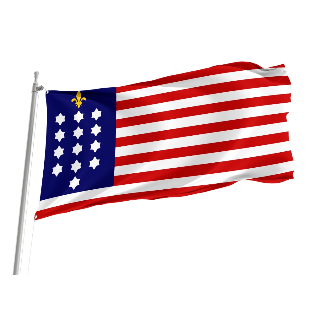 French Alliance Flag for Indoor & Outdoor Use