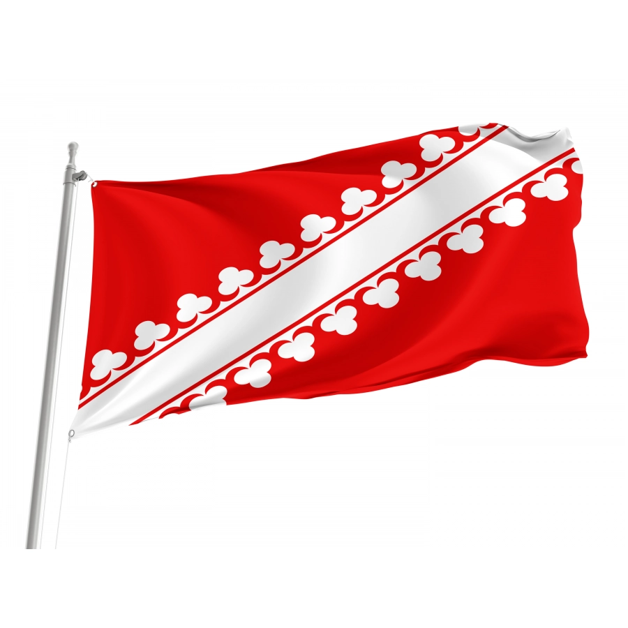 Flag of French Province of Basse-Alsace, Patriotic Flags, Unique Design Print, Flags for Indoor & Outdoor Use
