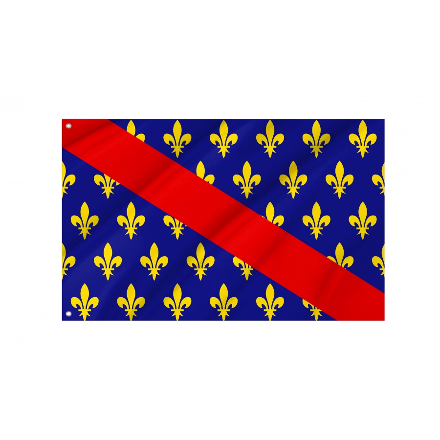 Flag Of French Province Of Bourbonnais, Patriotic Flags, Unique Design Print, Flags For Indoor & Outdoor Use - High Quality France for Indoor and Outdoor Use