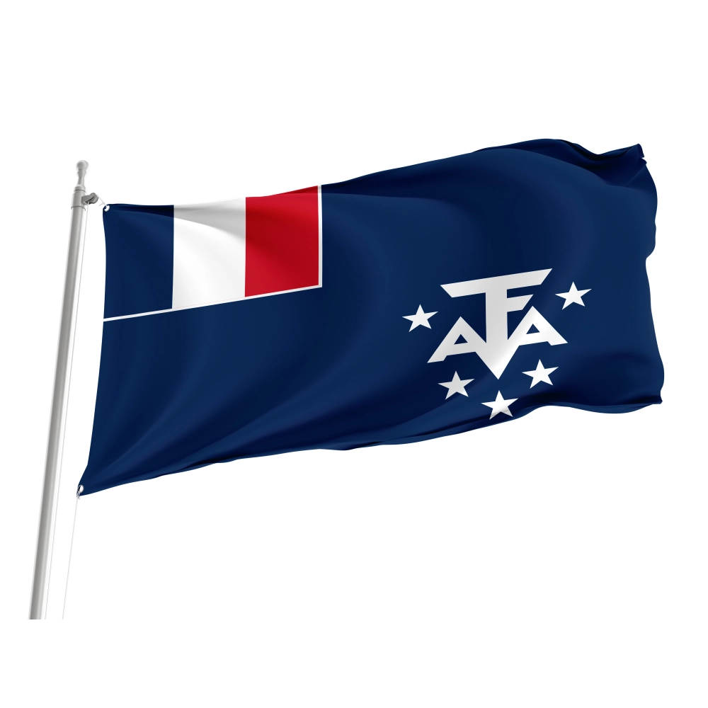 French Southern and Antarctic Lands Flag for Indoor & Outdoor Use