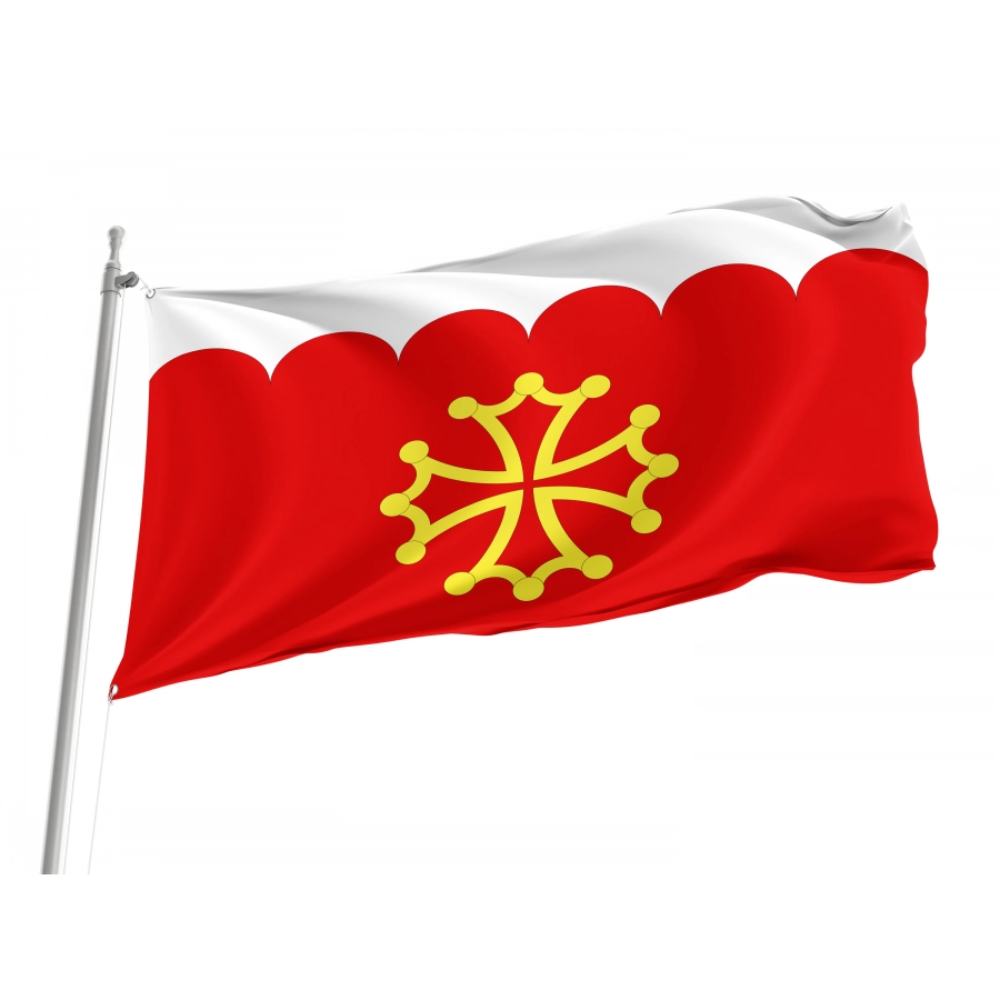 Flag Of Gard, Patriotic Flags, Unique Design Print, Flags For Indoor & Outdoor Use - High Quality France for Indoor and Outdoor Use