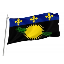 Guadeloupe Flag for Indoor & Outdoor Use