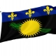 Guadeloupe Flag for Indoor & Outdoor Use - Imagine 1
