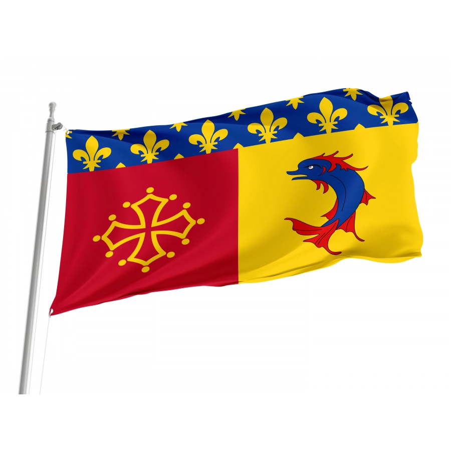 Flag Of Hautes-Alpes Department, Patriotic Flags, Unique Design Print, Flags For Indoor & Outdoor Use - High Quality France for Indoor and Outdoor Use