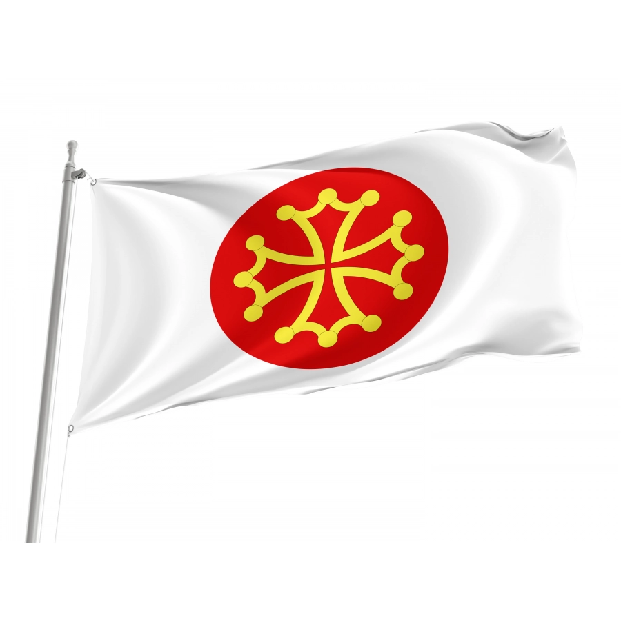 Flag Of Hérault, Patriotic Flags, Unique Design Print, Flags For Indoor & Outdoor Use - High Quality France for Indoor and Outdoor Use
