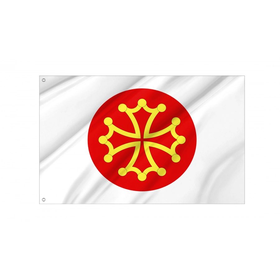 Flag Of Hérault, Patriotic Flags, Unique Design Print, Flags For Indoor & Outdoor Use - High Quality France for Indoor and Outdoor Use