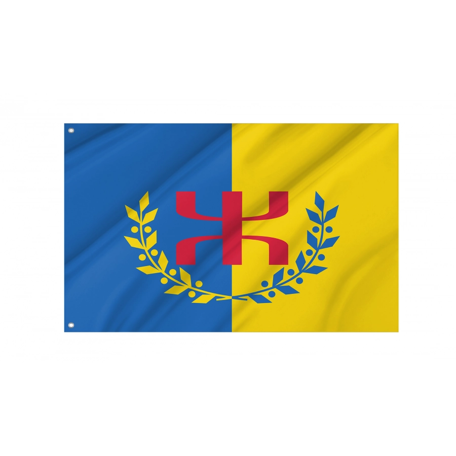 Flag Of Kabylie Gpk, Patriotic Flags, Unique Design Print, Flags For Indoor & Outdoor Use - High Quality France for Indoor and Outdoor Use
