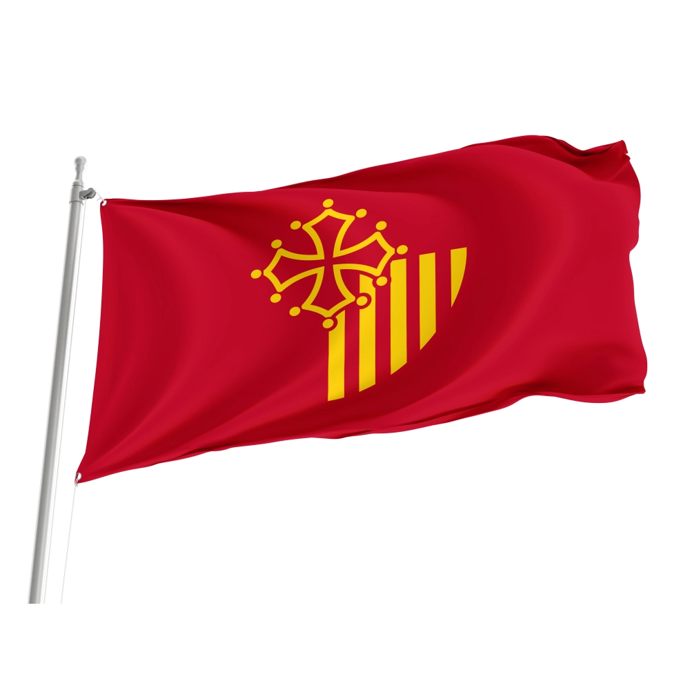 Languedoc Roussillon Flag for Indoor & Outdoor Use