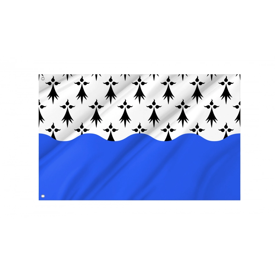 Flag Of Morbihan, Patriotic Flags, Unique Design Print, Flags For Indoor & Outdoor Use - High Quality France for Indoor and Outdoor Use