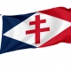 Naval Jack of Free France Flag for Indoor & Outdoor Use - Imagine 1