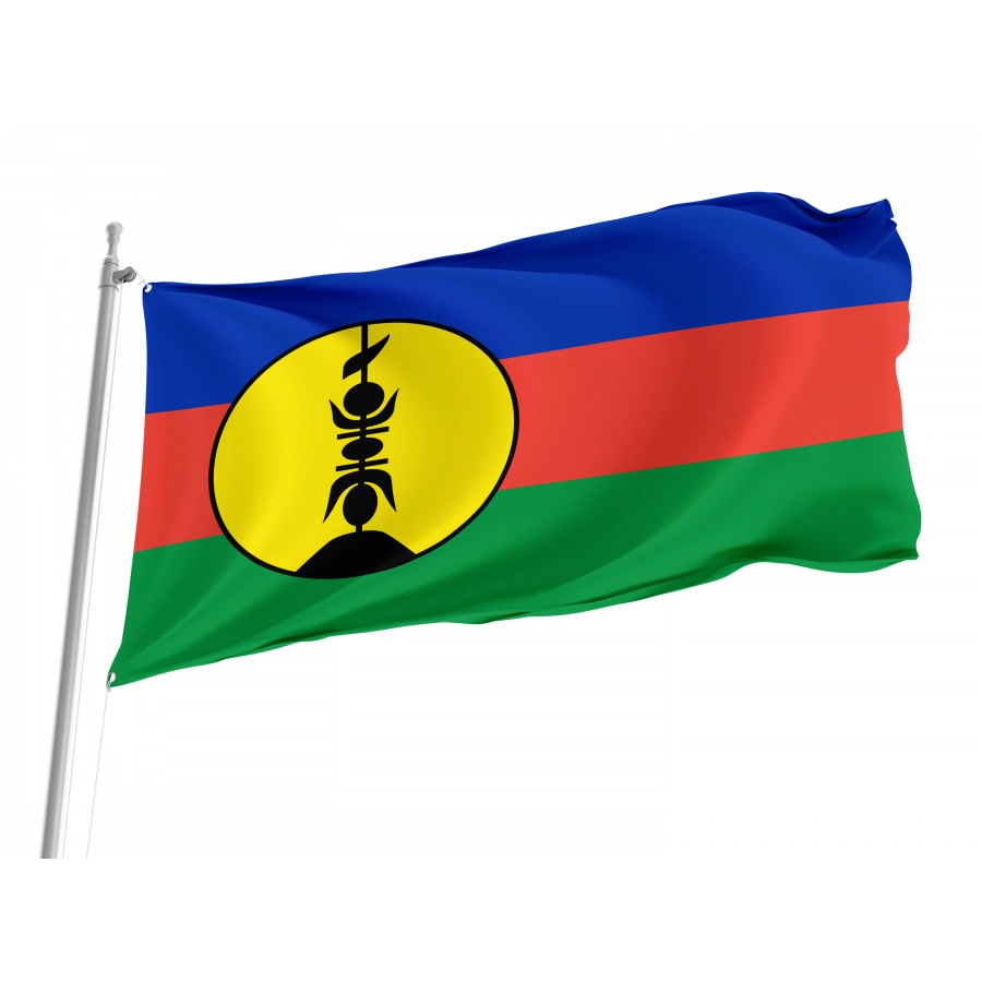 Flag Of New Caledonia, Patriotic Flags, Unique Design Print, Flags For Indoor & Outdoor Use - High Quality France for Indoor and Outdoor Use