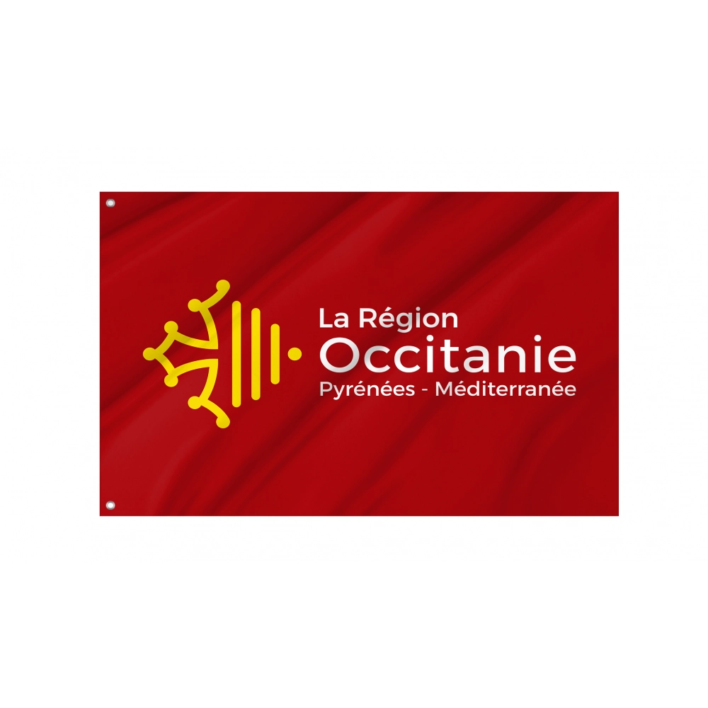 Occitanie Flag for Indoor & Outdoor Use