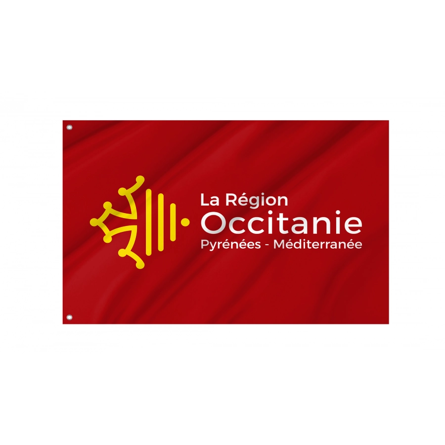 Flag Of Occitanie, Patriotic Flags, Unique Design Print, Flags For Indoor & Outdoor Use - High Quality France for Indoor and Outdoor Use