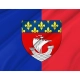 Paris with Shield Flag for Indoor & Outdoor Use - Imagine 2