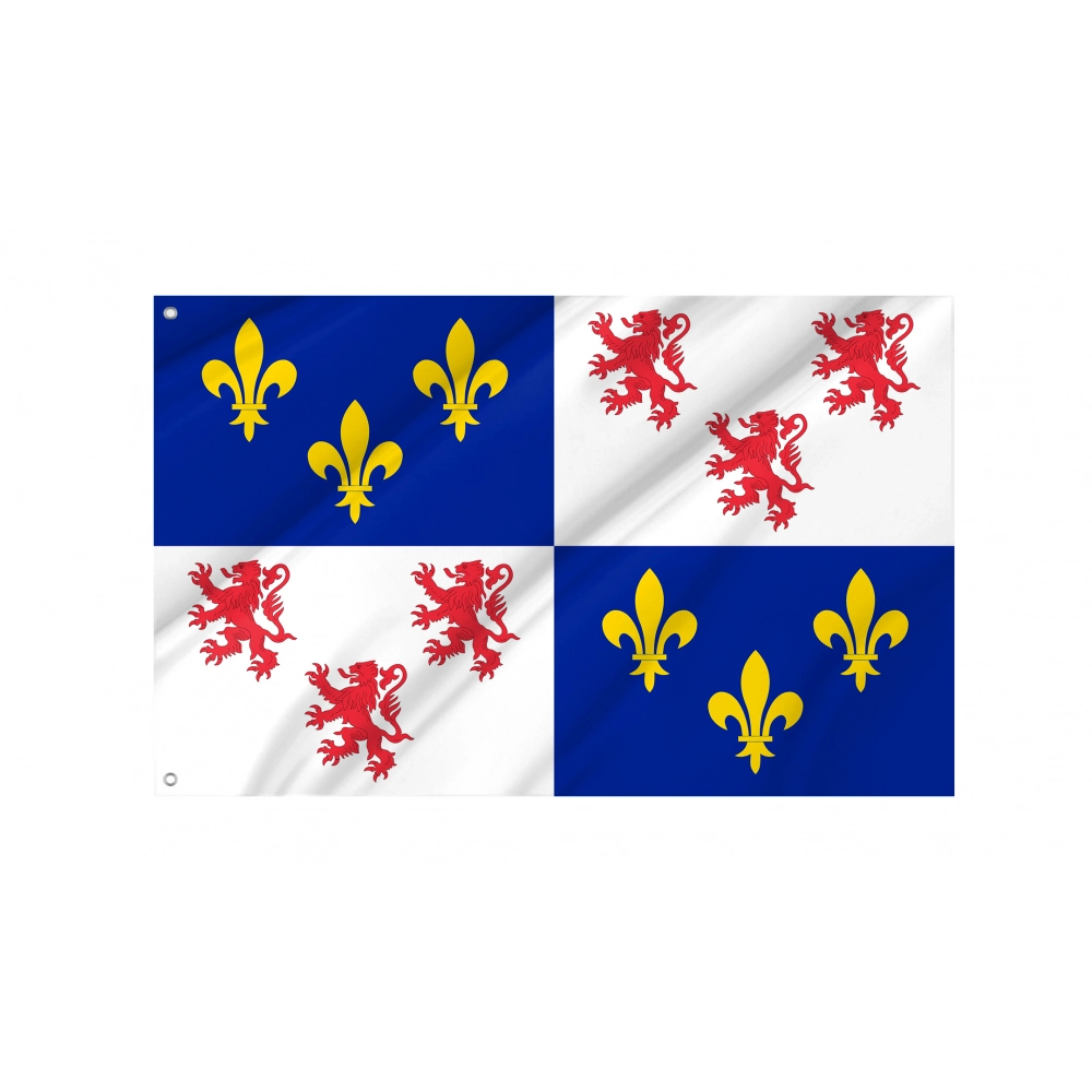 Picardy Flag for Indoor & Outdoor Use