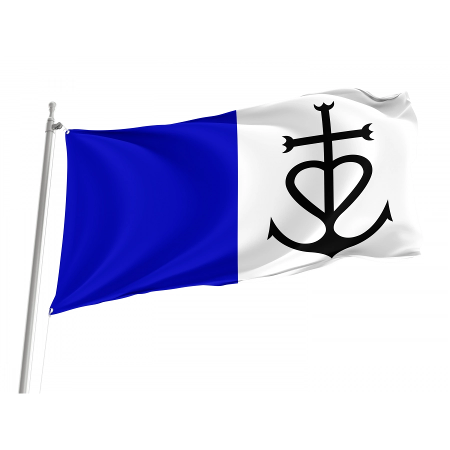 Flag Of Principality Of Aigues-Mortes, Patriotic Flags, Unique Design Print, Flags For Indoor & Outdoor Use - High Quality France for Indoor and Outdoor Use