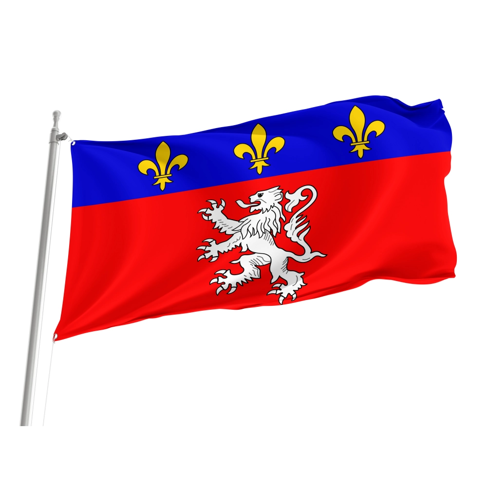 Lyon Flag for Indoor & Outdoor Use