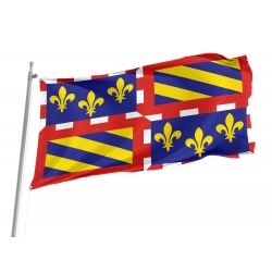 Burgundy Flag for Indoor & Outdoor Use