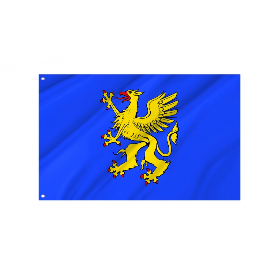 Flag Of Saint-Brieuc, Patriotic Flags, Unique Design Print, Flags For Indoor & Outdoor Use - High Quality France for Indoor and Outdoor Use