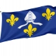 Saintonge Flag for Indoor & Outdoor Use - Imagine 1