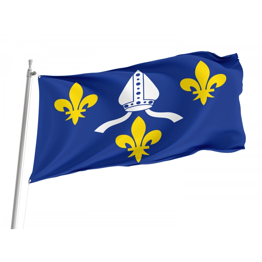 Flag Of Saintonge, Patriotic Flags, Unique Design Print, Flags For Indoor & Outdoor Use - High Quality France for Indoor and Outdoor Use