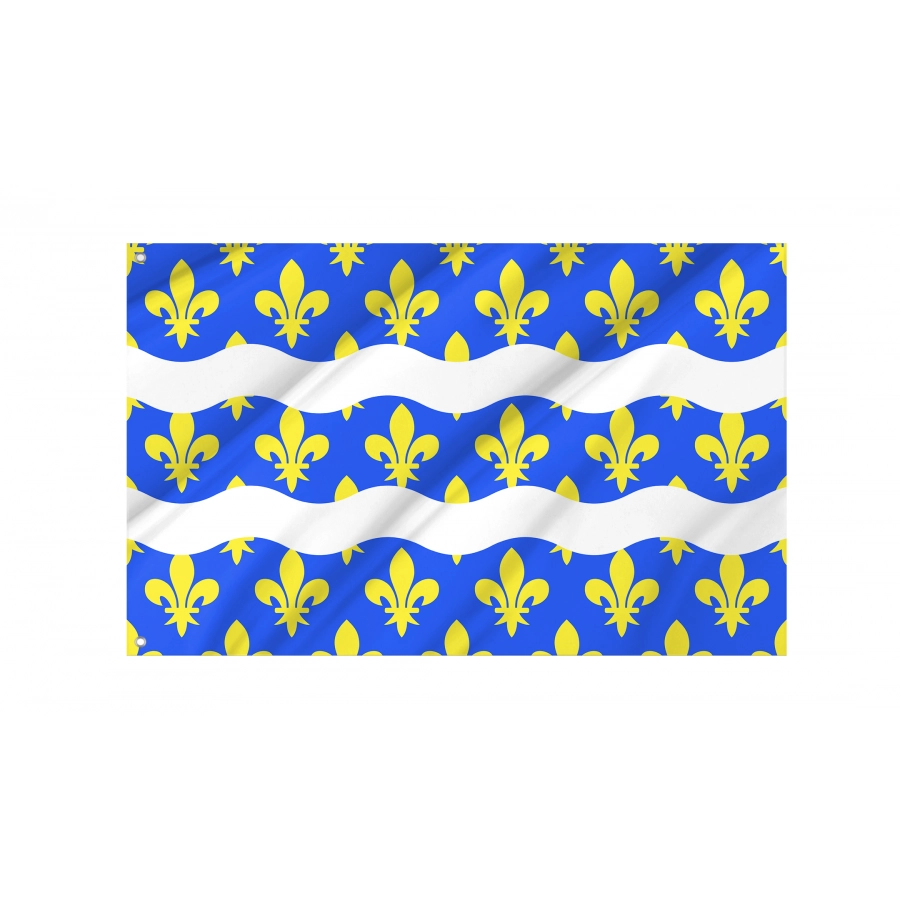 Flag Of Seine-Et-Marne, Patriotic Flags, Unique Design Print, Flags For Indoor & Outdoor Use - High Quality France for Indoor and Outdoor Use
