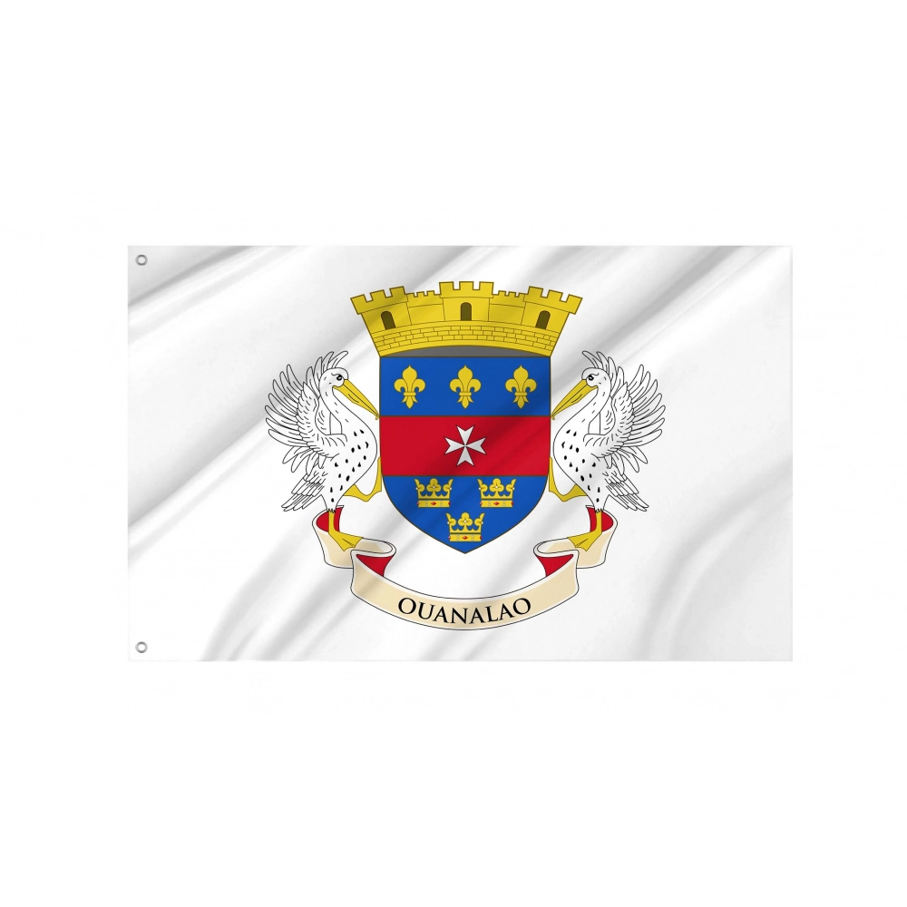 Saint Barthélemy Flag for Indoor & Outdoor Use