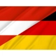 Austria and Germany Friendship Flag for Indoor & Outdoor Use - Imagine 2