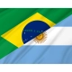 Brazil and Argentina Friendship Flag for Indoor & Outdoor Use - Imagine 2