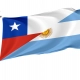 Chile and Argentina Friendship Flag for Indoor & Outdoor Use - Imagine 1