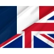 France and United Kingdom Friendship Flag for Indoor & Outdoor Use - Imagine 2