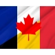 French language Friendship Flag for Indoor & Outdoor Use - Imagine 2