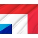 Luxembourg and France Friendship Flag for Indoor & Outdoor Use - Imagine 2