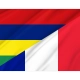 Mauritius and France Friendship Flag for Indoor & Outdoor Use - Imagine 2