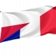 Poland and France Friendship Flag for Indoor & Outdoor Use - Imagine 1