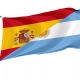 Spain and Argentina Friendship Flag for Indoor & Outdoor Use - Imagine 1