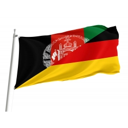 Afghanistan - Germany Friendship Flag for Indoor & Outdoor Use