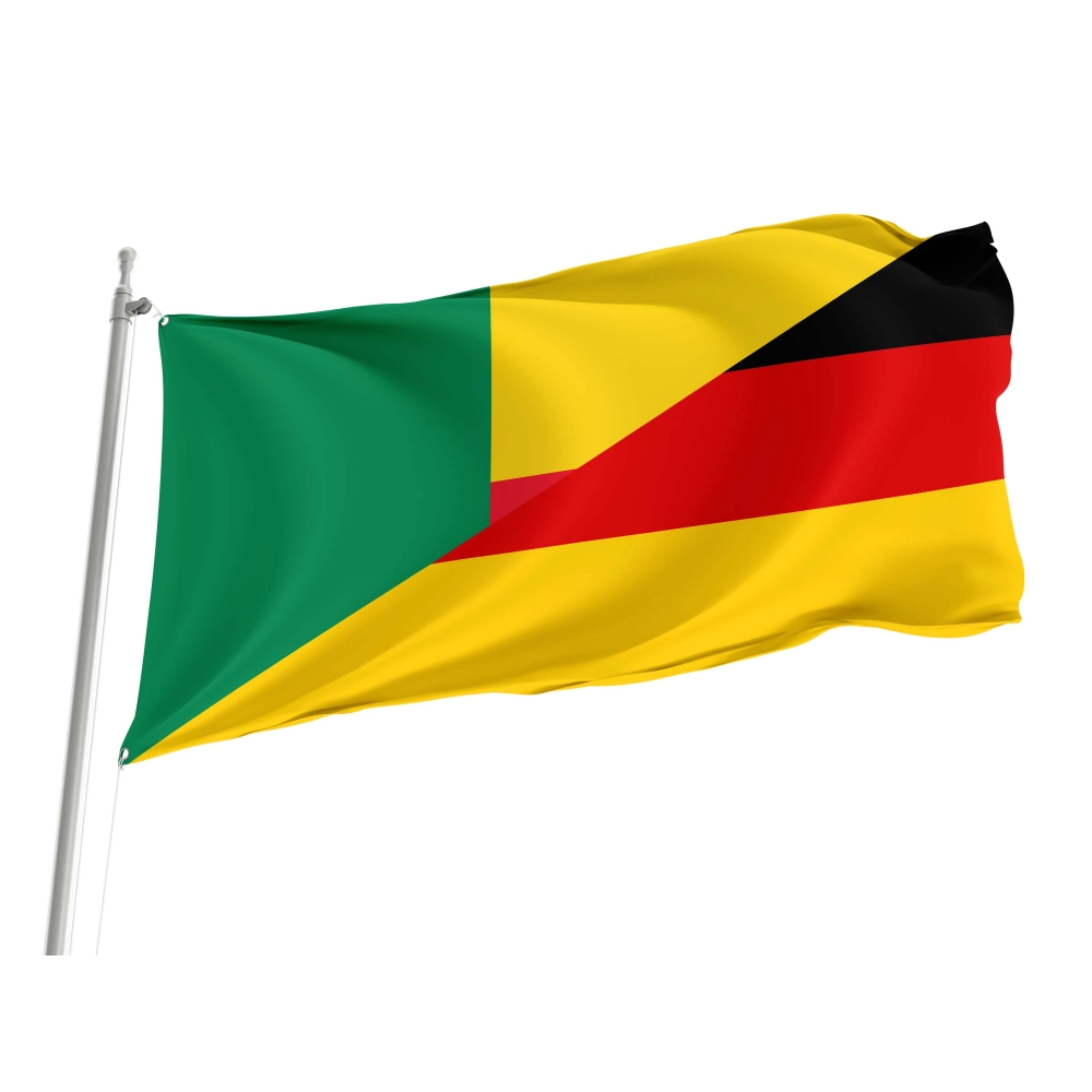 Benin - Germany Friendship Flag for Indoor & Outdoor Use