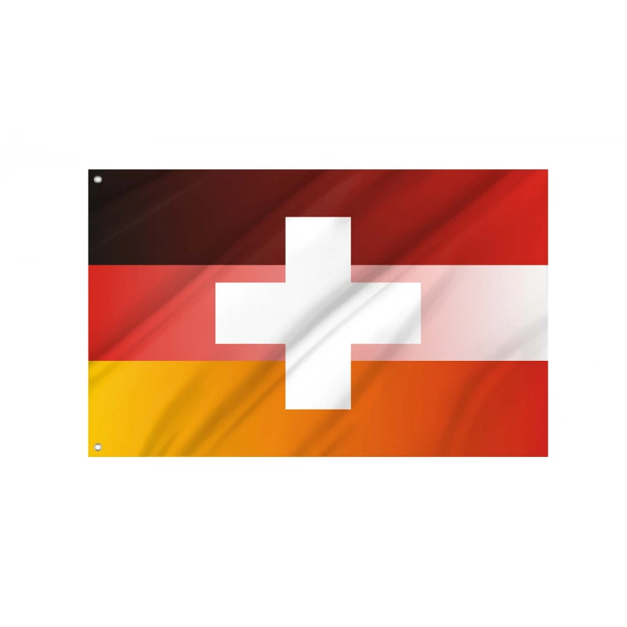 Bundesrepublik Schweizreich Flag for Indoor & Outdoor Use, DECHAU01