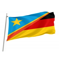 Congo - Germany Friendship Flag for Indoor & Outdoor Use