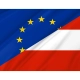 Europe and Austria Friendship Flag for Indoor & Outdoor Use - Imagine 2