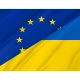 Europe and Ukraine Friendship Flag for Indoor & Outdoor Use - Imagine 2