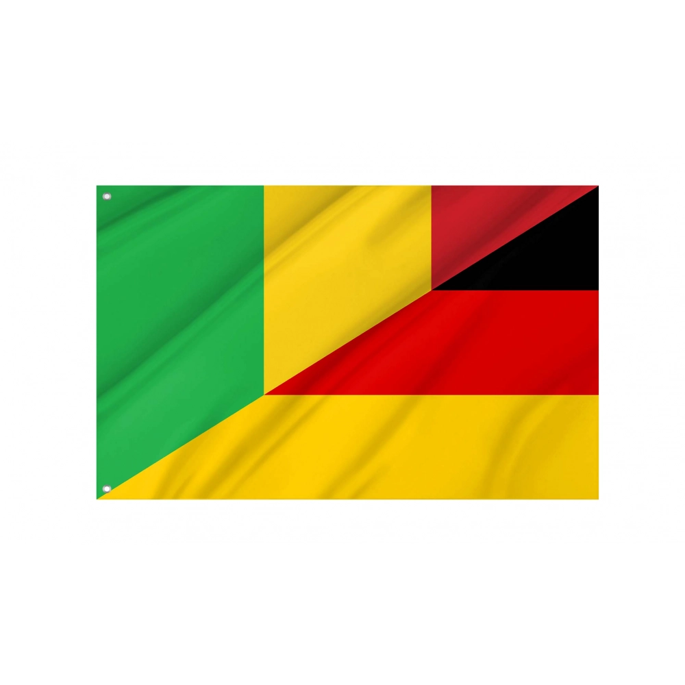Mali - Germany Friendship Flag for Indoor & Outdoor Use