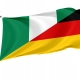 Nigeria - Germany Friendship Flag for Indoor & Outdoor Use - Imagine 1