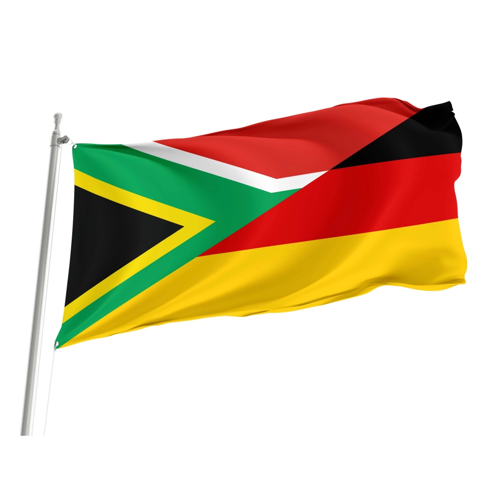South Africa - Germany Friendship Flag for Indoor & Outdoor Use