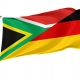 South Africa - Germany Friendship Flag for Indoor & Outdoor Use - Imagine 1