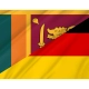 Sri Lanka - Germany Friendship Flag for Indoor & Outdoor Use - Imagine 2
